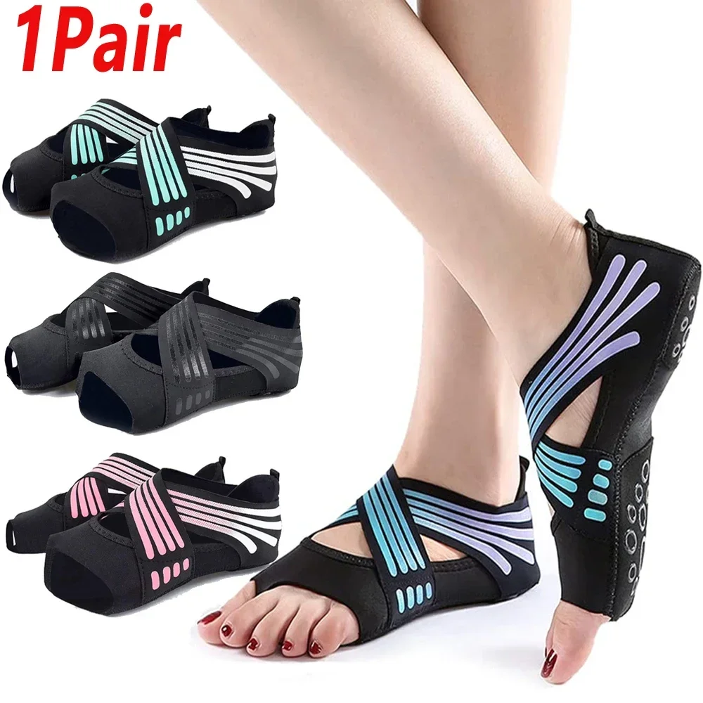 Medias Para Pilates Y Yoga - 1 Paar Professionele Antislip Gym Yoga