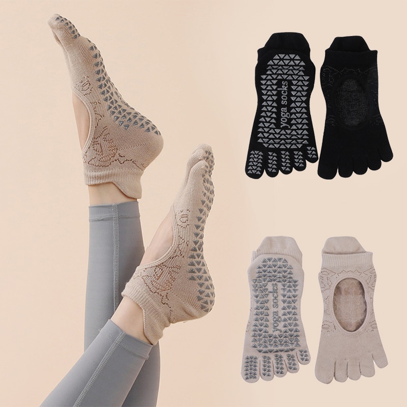 Medias Para Pilates Y Yoga - Vrouwen Yoga Teen Sokken Hoge Kwaliteit