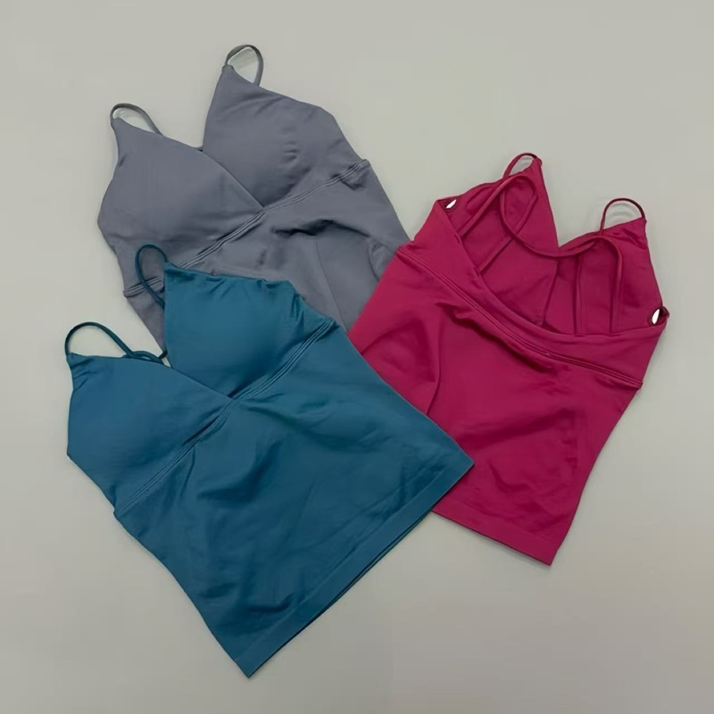 Pilates Yoga Stretching - Vision Twist Front Longline Top Dames