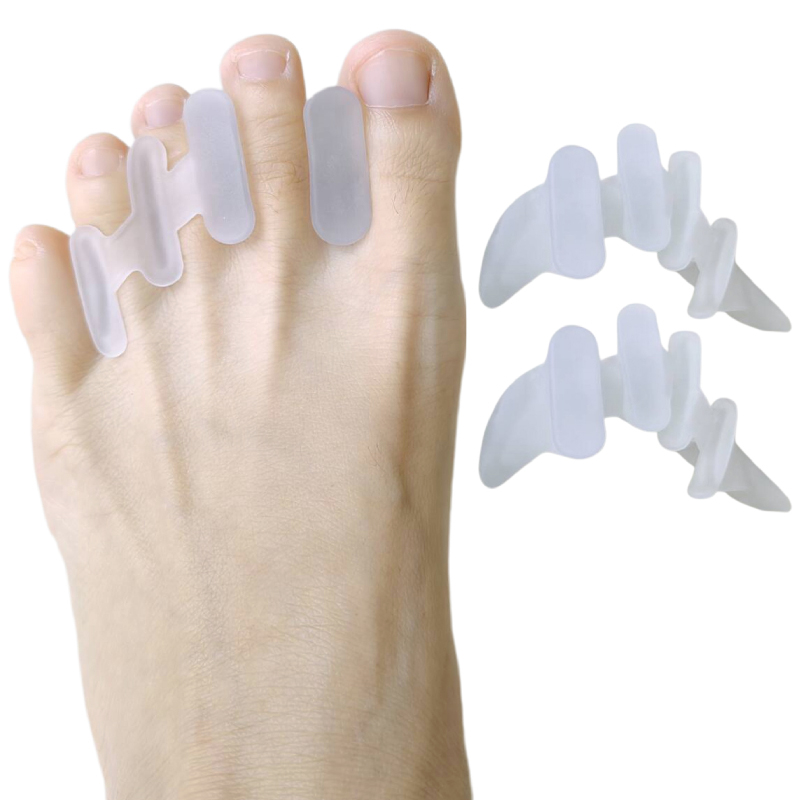 Toe Separator Silicon - 1 Paar Beschermende Teen Separator Geschikt