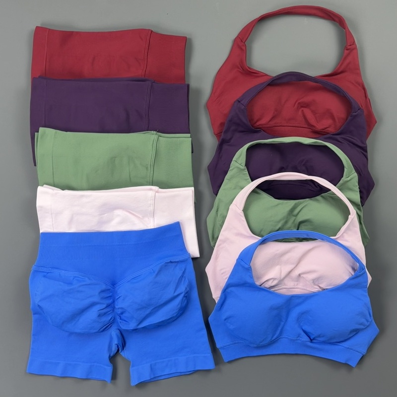 Pilates Yoga Stretching - 2 Stuks Histello Sportset Dames Naadloze