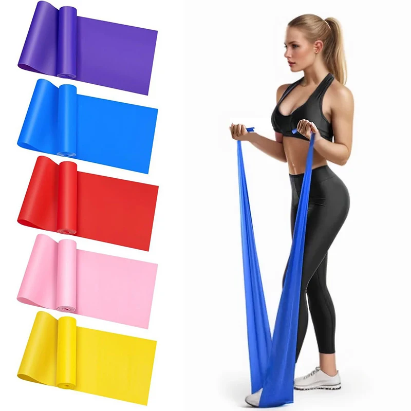 Pilates Yoga Stretching - Elastische Yoga Fitness Bands Yoga Pilates