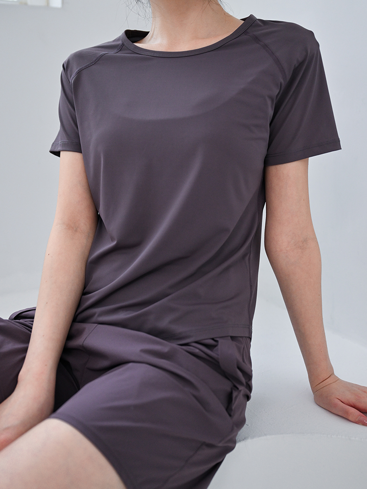 Ademend dun yoga-T-shirt voor  - Pilates Yoga Morning recensie en prijs