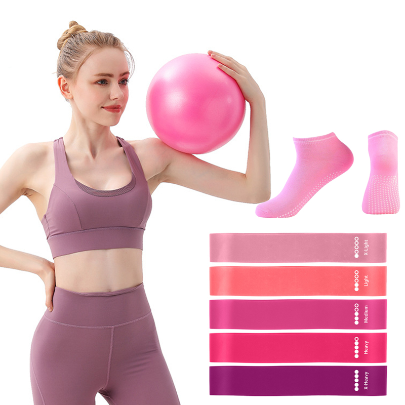 Pilates Bal Weerstandsbanden G - Pilates Yoga Workout At Home recensie en prijs