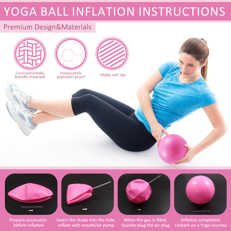 Pilates Bal Weerstandsbanden G - Pilates Yoga Workout At Home recensie en prijs
