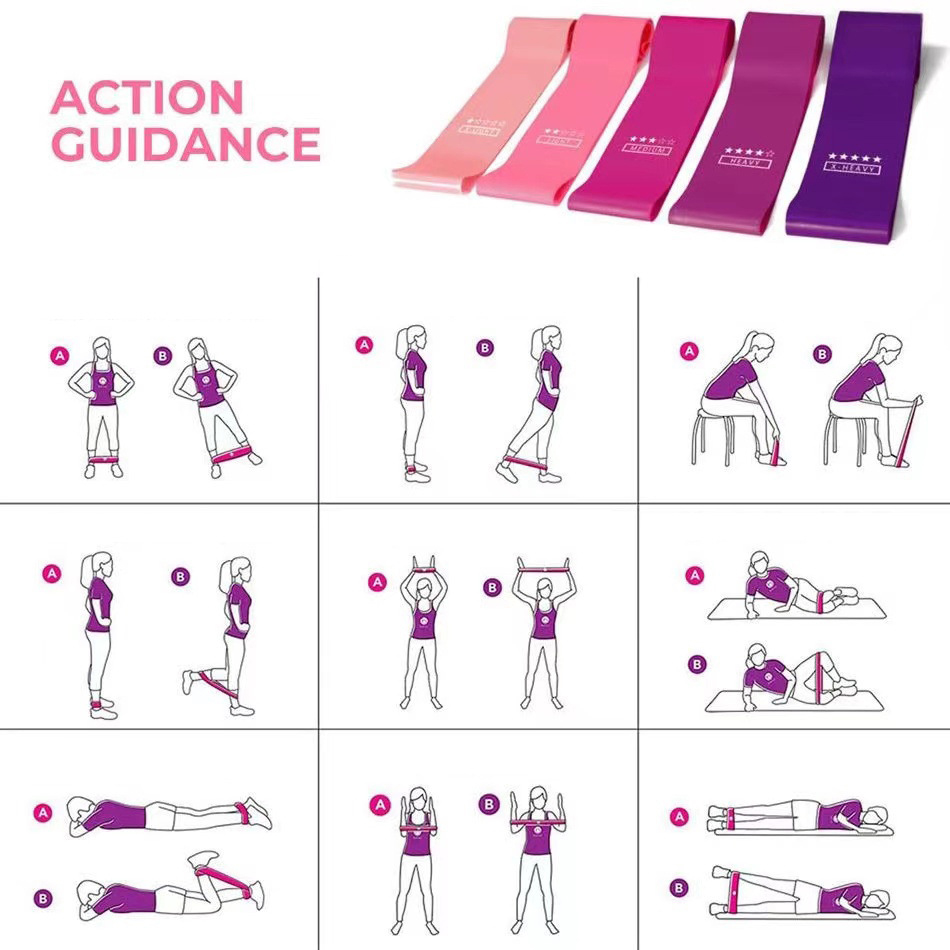 Pilates Bal Weerstandsbanden G - Pilates Yoga Workout At Home recensie en prijs