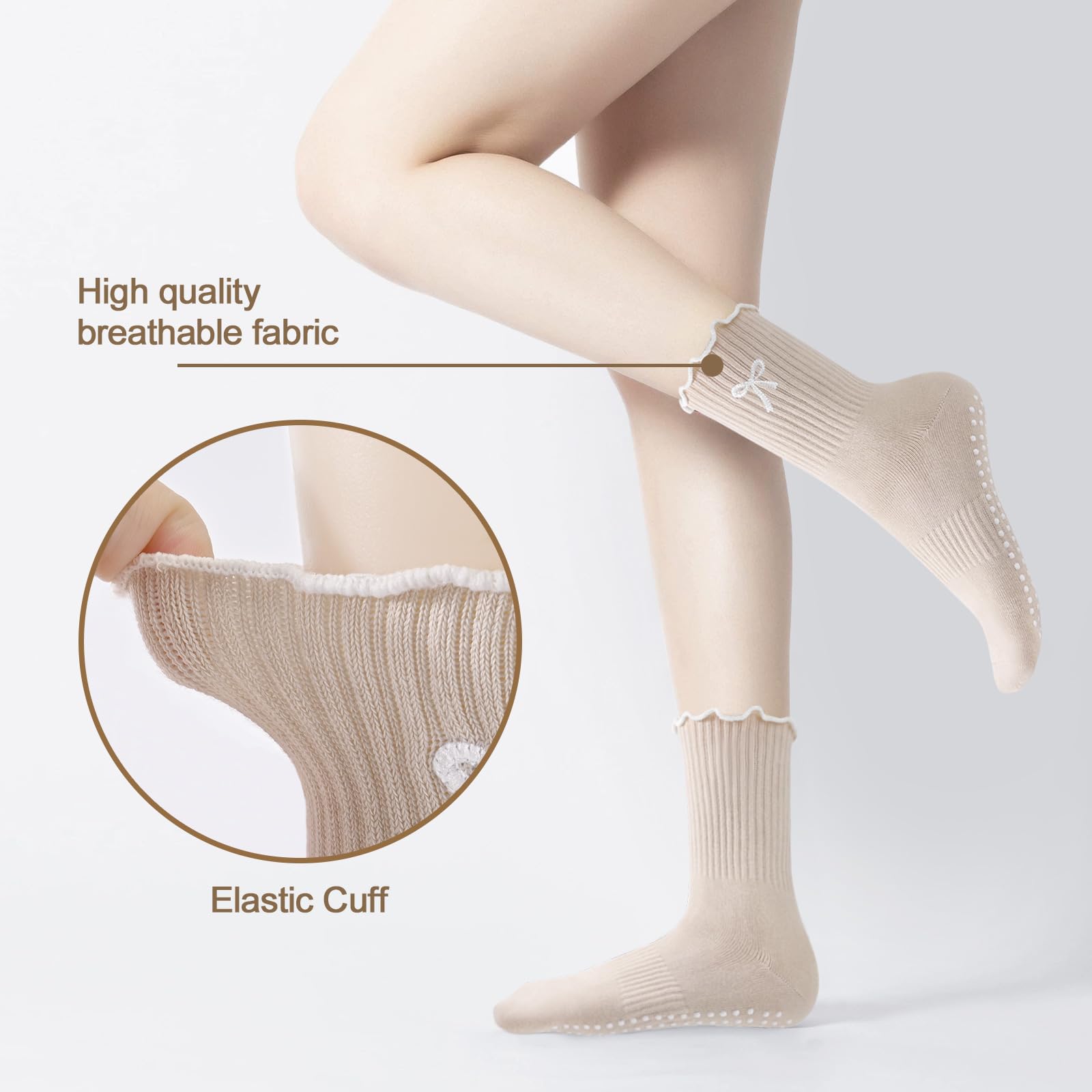 3 paar antislip pilates sokken - Medias Para Pilates Y Yoga recensie en prijs