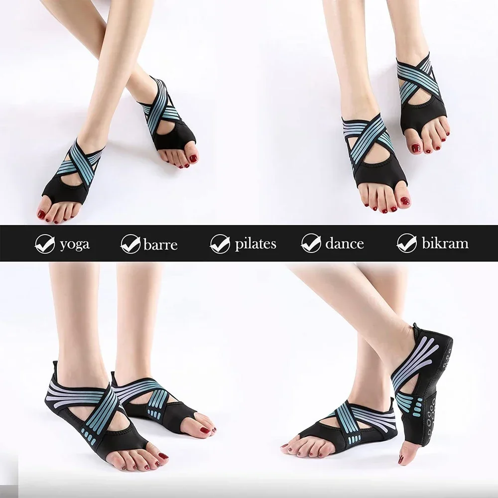 1 Paar Professionele Antislip  - Medias Para Pilates Y Yoga recensie en prijs
