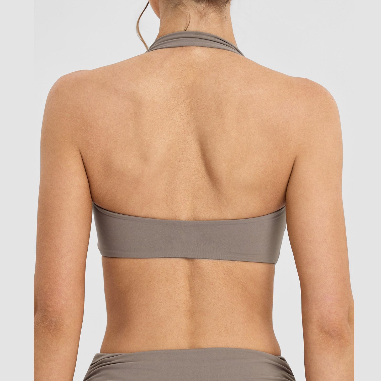 Dames Halter Ruched Yoga BH Pu - Pilates Yoga Stretching recensie en prijs