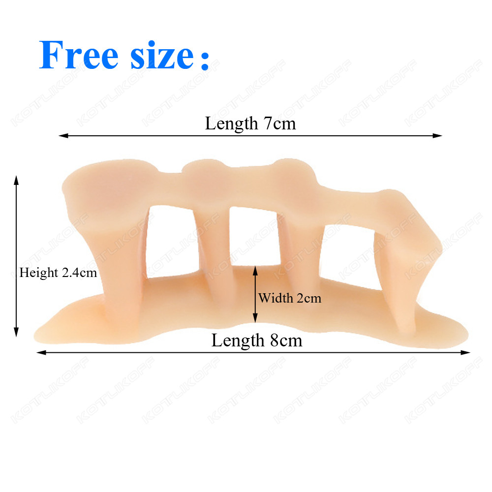 Teen Beschermende Tenen Separa - Toe Separator Silicon recensie en prijs