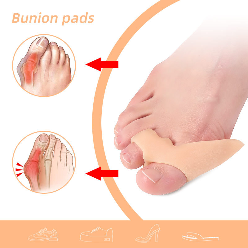 1 Paar Gel Silicone Foot Care  - Toe Separator Silicon recensie en prijs