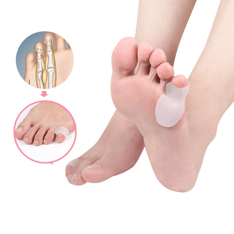 1/2/5Pairs Pinky Toe Protector - Toe Separator Silicon recensie en prijs