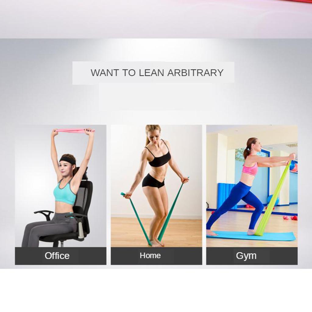 Lange stretch oefenbanden TPE  - Pilates Yoga Stretching recensie en prijs