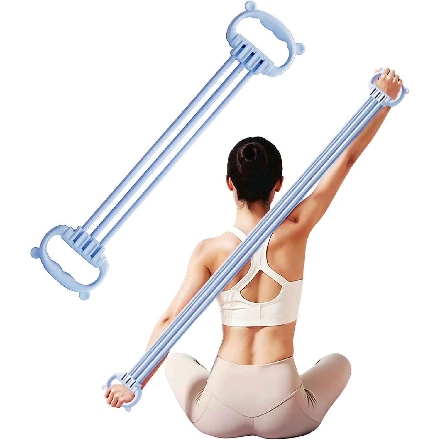 Figuur 8 weerstandsbanden voor - Pilates Yoga Stretching recensie en prijs