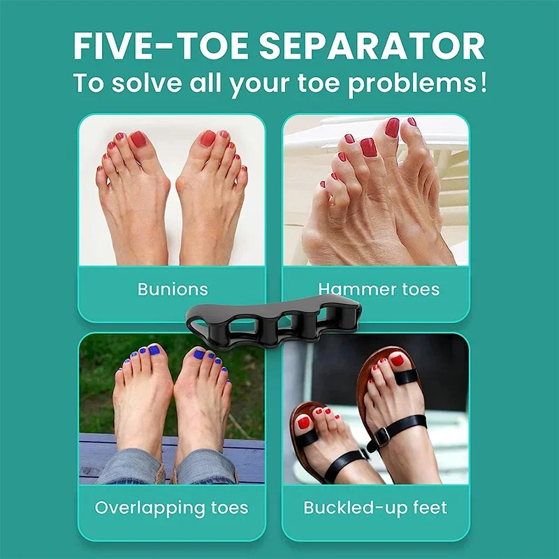 Siliconen teenafscheiders voor - Toe Separator Silicon recensie en prijs