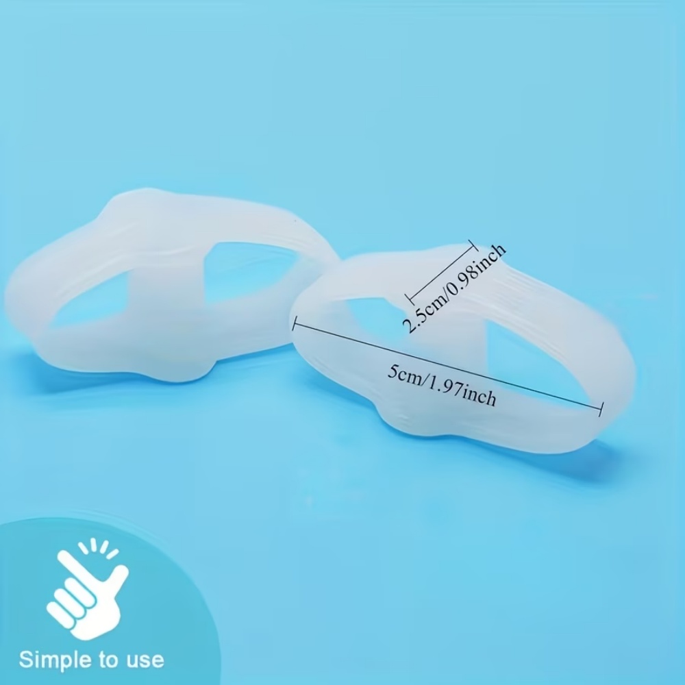 4 witte siliconen teenafscheid - Toe Separator Silicon recensie en prijs